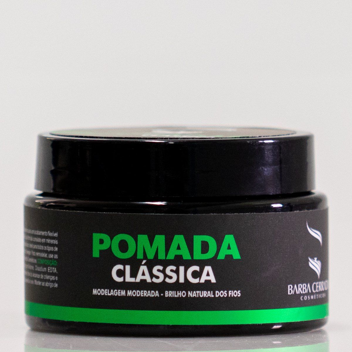 Pote da Pomada Clássica da Barba Cerrada